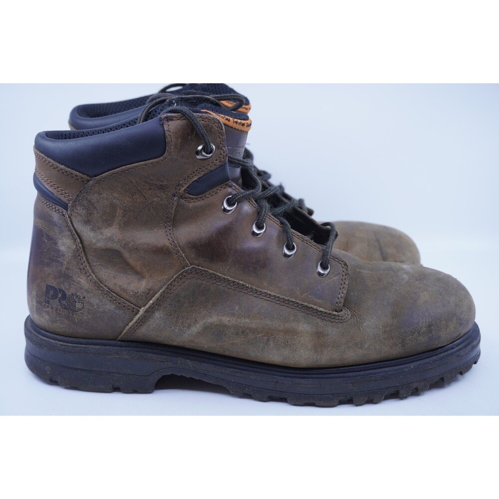 Timberland Magnus 6" Men's Size 12M Steel Toe Work Boots Brown